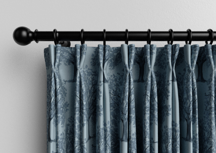 Classic Woodland, Monochrome - Made to Measure Curtains - Image 10